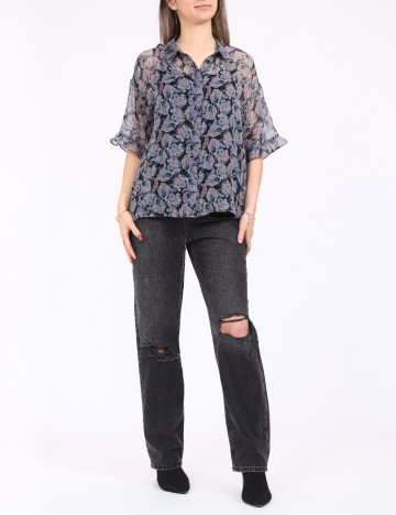 Camasa Vero Moda, albastru
