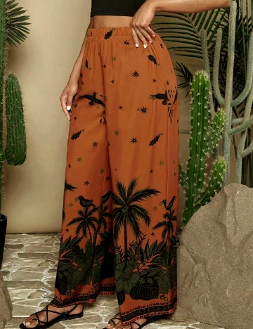 Pantaloni SHEIN, portocaliu Portocaliu