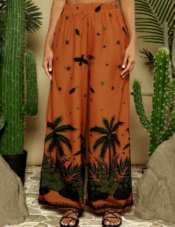 Pantaloni SHEIN, portocaliu Portocaliu