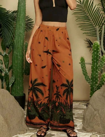 Pantaloni SHEIN, portocaliu Portocaliu