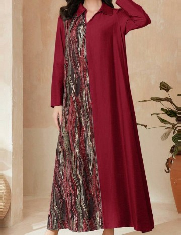 
						Rochie lunga SHEIN, rosu