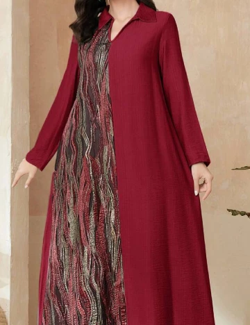 Rochie lunga SHEIN, rosu