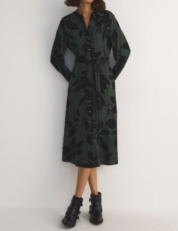 Rochie medie Reserved, verde