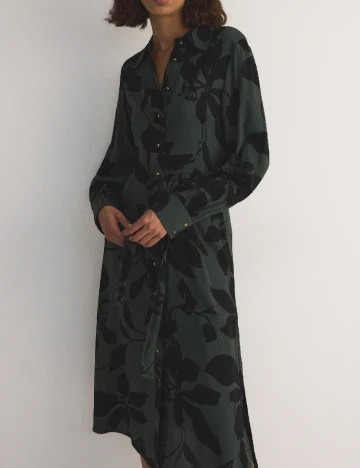 Rochie medie Reserved, verde