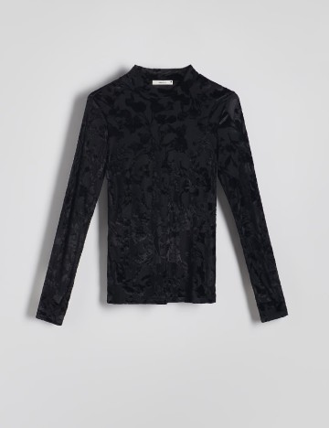 Bluza Reserved, negru