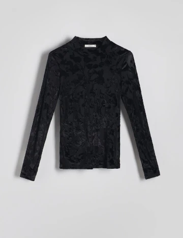 Bluza Reserved, negru