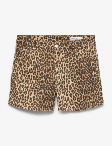 Pantaloni scurti Vero Moda, animal print