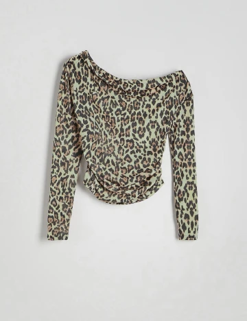 Bluza Reserved, animal print