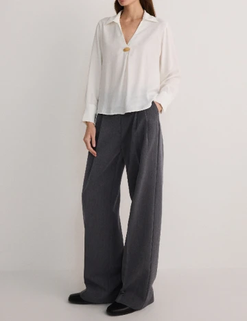 Bluza Reserved, alb