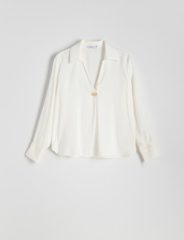 Bluza Reserved, alb