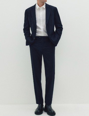 
						Pantaloni Reserved, bleumarin