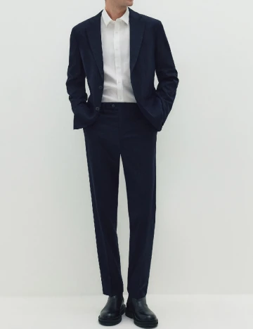 Pantaloni Reserved, bleumarin