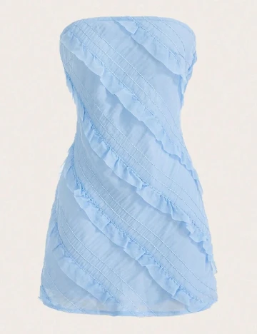Rochie scurta SHEIN, albastru