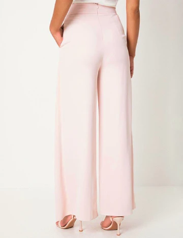 Pantaloni Coast, roz pal