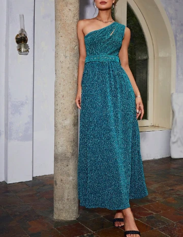 Rochie lunga SHEIN, albastru