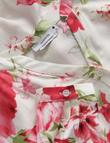 Bluza Reserved, alb Alb