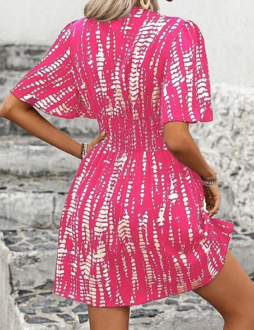 Rochie scurta SHEIN, roz