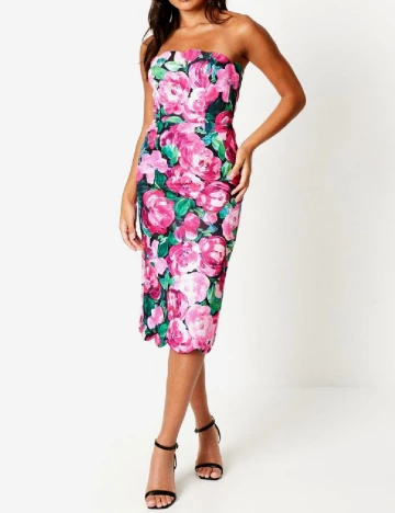Rochie medie Coast, floral print