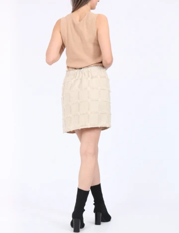 Fusta Vero Moda, bej