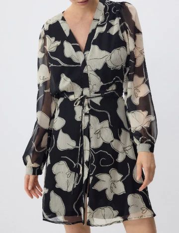 Rochie scurta Reserved, negru