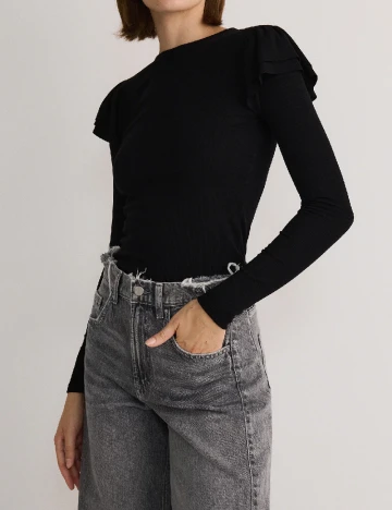 Bluza Reserved, negru