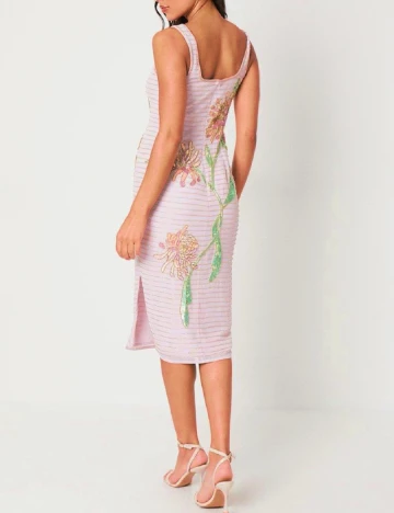 Rochie medie Coast, roz