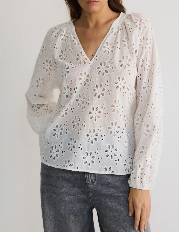 Bluza Reserved, alb