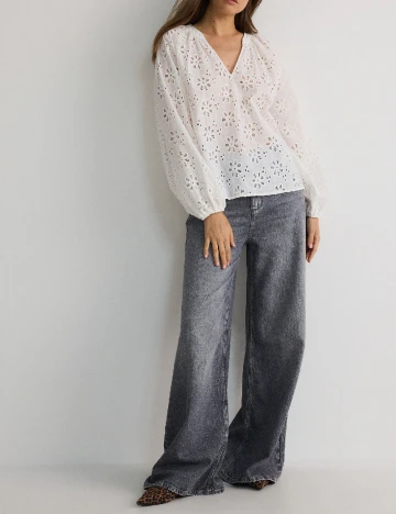 Bluza Reserved, alb