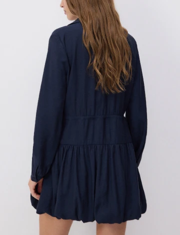 Rochie scurta Reserved, bleumarin inchis