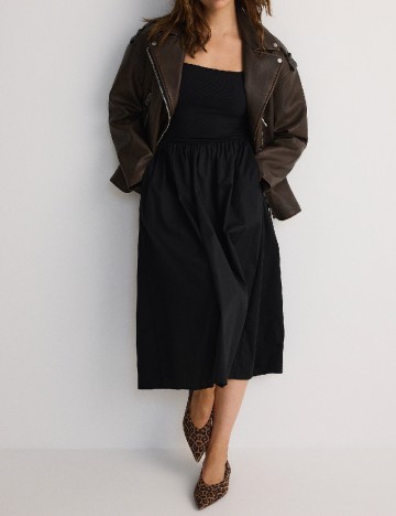 
						Rochie medie Reserved, negru