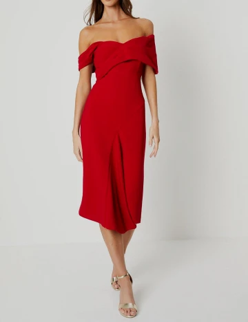 Rochie medie Coast, rosu Rosu