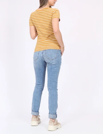 Tricou Vero Moda, mustar Galben