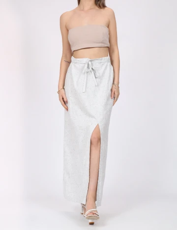Fusta Vero Moda, gri