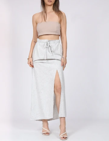 Fusta Vero Moda, gri