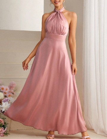 
						Rochie lunga SHEIN, roz
