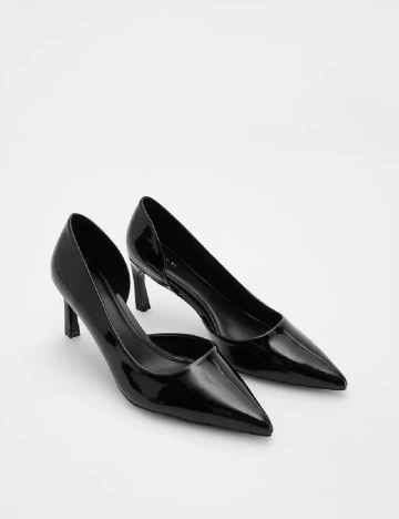 Pantofi Reserved, negru Negru