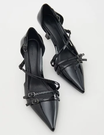 Pantofi Reserved, negru