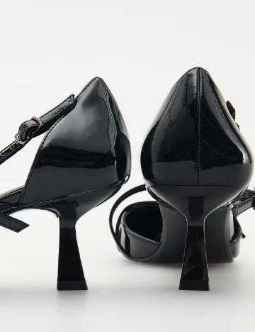 Pantofi Reserved, negru