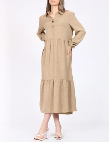 Rochie medie Vero Moda, maro