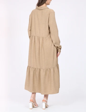 Rochie medie Vero Moda, maro