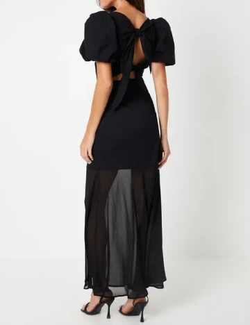 Rochie lunga Coast, negru