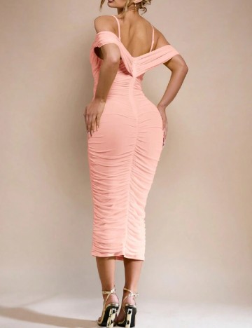 Rochie medie SHEIN, roz