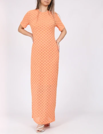 Rochie lunga Vero Moda, portocaliu Portocaliu