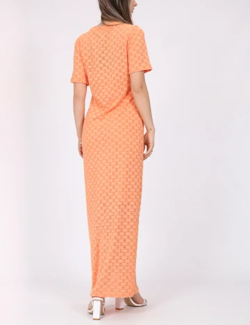 Rochie lunga Vero Moda, portocaliu Portocaliu