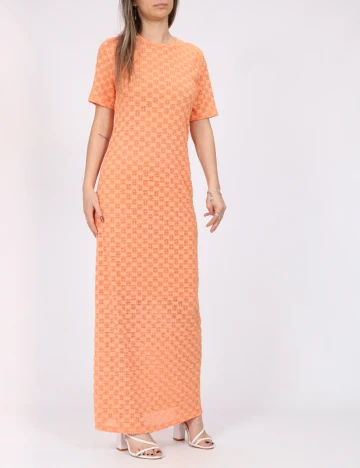 Rochie lunga Vero Moda, portocaliu Portocaliu