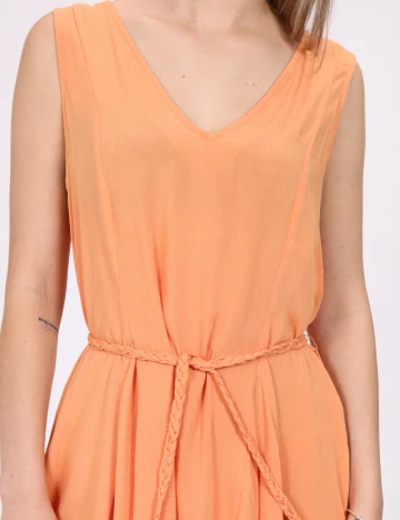 Rochie scurta Vero Moda, portocaliu