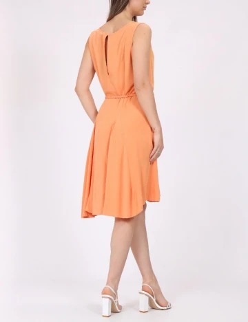 Rochie scurta Vero Moda, portocaliu
