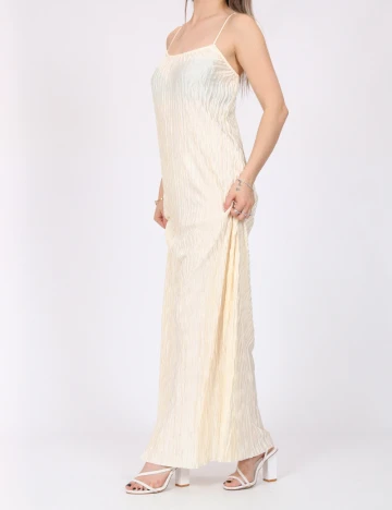 Rochie lunga Vero Moda, crem