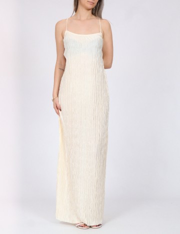 Rochie lunga Vero Moda, crem