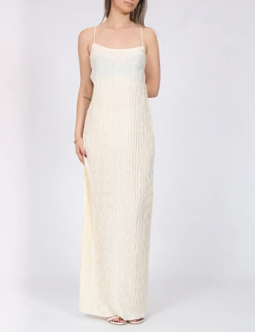 Rochie lunga Vero Moda, crem
